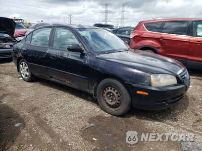 Czwarte zdjęcie samochodu z boku: 2006 HYUNDAI ELANTRA GLS VIN:KMHDN46D26U230933 - miniatura