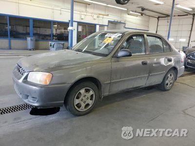 2001 HYUNDAI ACCENT GL KMHCG45C81U225775 - główne zdjęcie licytacji z USA - miniatura