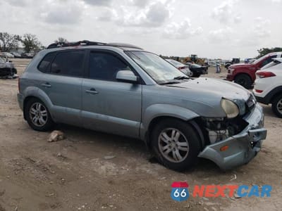 Czwarte zdjęcie samochodu z boku: 2006 HYUNDAI TUCSON GLS VIN:KM8JN12DX6U291146 - miniatura