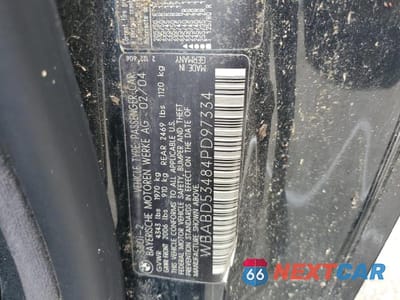 Zdjęcie 12 z 12 samochodu: 2004 BMW 330 CI VIN:WBABD53484PD97334 - miniatura