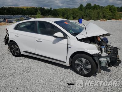 Czwarte zdjęcie samochodu z boku: 2018 HYUNDAI IONIQ SEL VIN:KMHC75LC4JU068304 - miniatura
