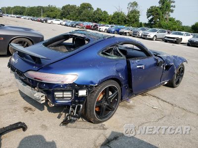 Trzecie zdjęcie samochodu z tyłu: 2020 MERCEDES-BENZ AMG GT VIN:WDDYJ7HA6LA028153 - miniatura