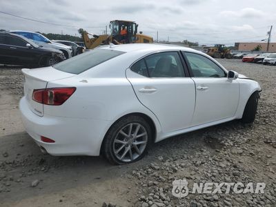 Trzecie zdjęcie samochodu z tyłu: 2013 LEXUS IS 250 VIN:JTHBF5C2XD5191659 - miniatura