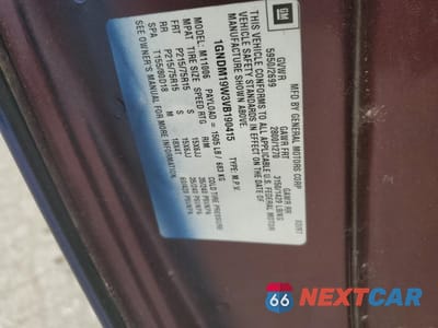 Zdjęcie 13 z 13 samochodu: 1997 CHEVROLET ASTRO VIN:1GNDM19W3VB190415 - miniatura