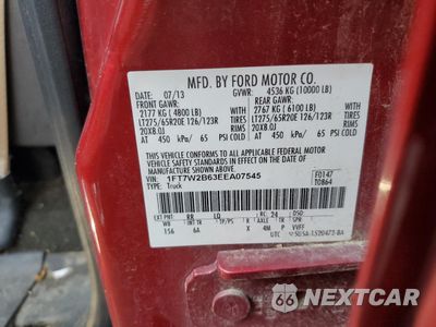Zdjęcie 13 z 13 samochodu: 2014 FORD F250 SUPER DUTY VIN:1FT7W2B63EEA07545 - miniatura