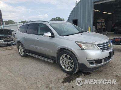 Czwarte zdjęcie samochodu z boku: 2014 CHEVROLET TRAVERSE LT VIN:1GNKRGKDXEJ330339 - miniatura