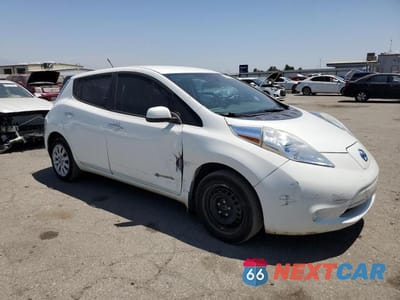Czwarte zdjęcie samochodu z boku: 2013 NISSAN LEAF S VIN:1N4AZ0CP8DC425169 - miniatura