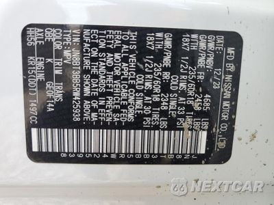 Zdjęcie 14 z 14 samochodu: 2024 NISSAN ROGUE SV VIN:JN8BT3BB5RW425938 - miniatura