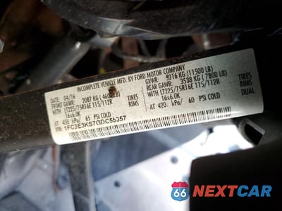 Zdjęcie 12 z 12 samochodu: 2016 FORD ECONOLINE E350 SUPER DUTY STRIPPED CHASSIS VIN:1FC3E3KS7GDC56257 - miniatura