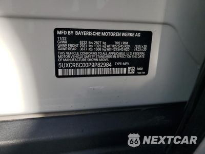 Zdjęcie 13 z 13 samochodu: 2023 BMW X5 XDRIVE40I VIN:5UXCR6C00P9P82984 - miniatura