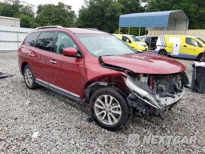 Czwarte zdjęcie samochodu z boku: 2016 NISSAN PATHFINDER S VIN:5N1AR2MN9GC603402 - miniatura