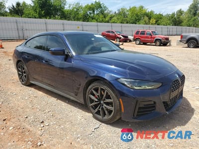 Czwarte zdjęcie samochodu z boku: 2022 BMW 430I GRAN COUPE VIN:WBA63AV06NFM10528 - miniatura