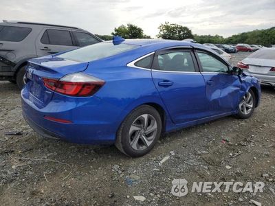 Trzecie zdjęcie samochodu z tyłu: 2019 HONDA INSIGHT LX VIN:19XZE4F16KE010848 - miniatura