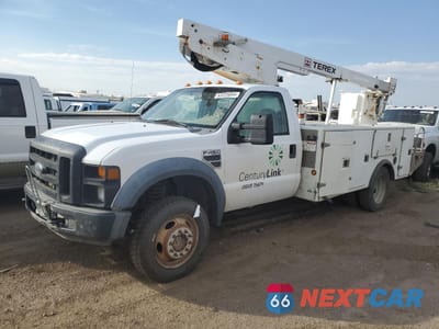 Drugie zdjęcie samochodu z przodu: 2008 FORD F450 SUPER DUTY VIN:1FDXF47Y48EB00788 - miniatura