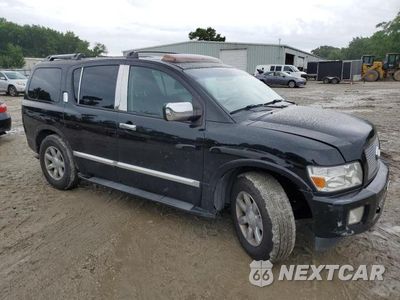 Czwarte zdjęcie samochodu z boku: 2006 INFINITI QX56 VIN:5N3AA08C16N801275 - miniatura