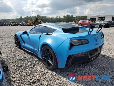 Drugie zdjęcie samochodu z przodu: 2019 CHEV CORVETTE ZR-1 3ZR VIN:1G1Y52D9XK5802286 - miniatura
