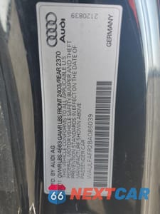 Zdjęcie 13 z 13 samochodu: 2011 AUDI A5 PREMIUM PLUS VIN:WAULFAFR2BA086039 - miniatura
