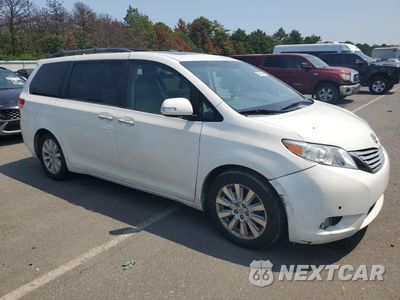 Czwarte zdjęcie samochodu z boku: 2013 TOYOTA SIENNA XLE VIN:5TDDK3DC2DS052055 - miniatura