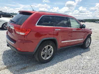 Trzecie zdjęcie samochodu z tyłu: 2011 JEEP GRAND CHEROKEE OVERLAND VIN:1J4RR6GT2BC620067 - miniatura