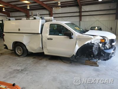 Czwarte zdjęcie samochodu z boku: 2020 CHEVROLET SILVERADO C1500 VIN:3GCNWAEH8LG103899 - miniatura