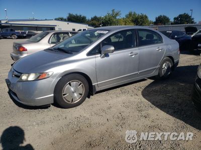 2006 HONDA CIVIC HYBRID JHMFA362X6S028689 - główne zdjęcie licytacji z USA - miniatura