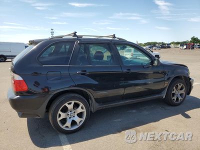Trzecie zdjęcie samochodu z tyłu: 2003 BMW X5 3.0I VIN:5UXFA535X3LW26491 - miniatura