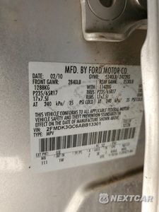 Zdjęcie 13 z 13 samochodu: 2010 FORD EDGE SE VIN:2FMDK3GC6ABB13301 - miniatura