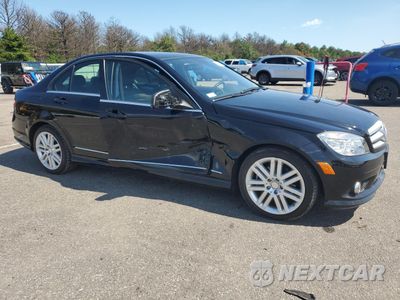 Czwarte zdjęcie samochodu z boku: 2008 MERCEDES-BENZ C 300 4MATIC VIN:WDDGF81X18F190025 - miniatura