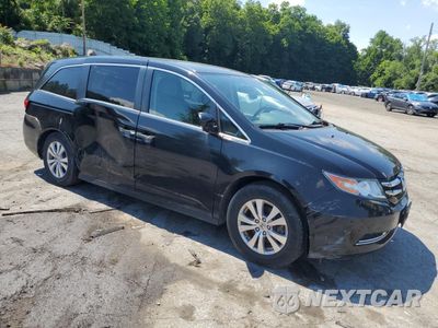 Czwarte zdjęcie samochodu z boku: 2016 HONDA ODYSSEY SE VIN:5FNRL5H35GB112931 - miniatura