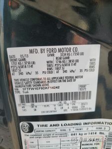 Zdjęcie 12 z 12 samochodu: 2013 FORD F150 SUPERCREW VIN:1FTFW1EF9DKF14242 - miniatura