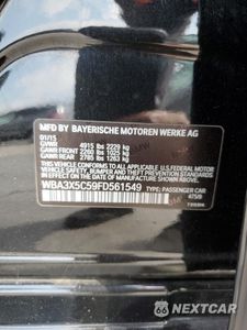Zdjęcie 13 z 13 samochodu: 2015 BMW 328 XIGT VIN:WBA3X5C59FD561549 - miniatura
