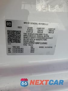 Zdjęcie 12 z 12 samochodu: 2024 CHEVROLET SILVERADO K2500 HEAVY DUTY LTZ VIN:1GC4YPEY8RF110581 - miniatura