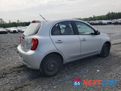 Trzecie zdjęcie samochodu z tyłu: 2015 NISSAN MICRA VIN:3N1CK3CP3FL252812 - miniatura