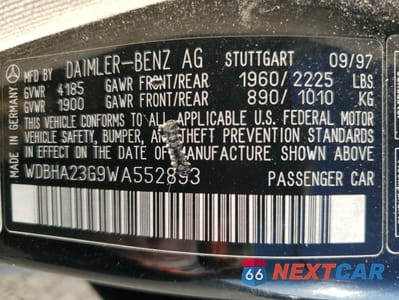Zdjęcie 12 z 12 samochodu: 1998 MERCEDES-BENZ C 230 VIN:WDBHA23G9WA552893 - miniatura