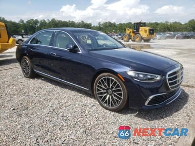 Czwarte zdjęcie samochodu z boku: 2024 MERCEDES-BENZ S 580 4MATIC VIN:W1K6G7GB6RA267789 - miniatura