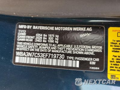 Zdjęcie 12 z 12 samochodu: 2014 BMW 428 I VIN:WBA3N7C53EF719730 - miniatura