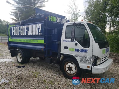 Czwarte zdjęcie samochodu z boku: 2007 ISUZU NPR VIN:4KLC4B1U87J801990 - miniatura