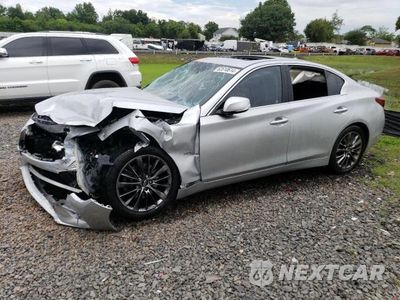 2019 INFINITI Q50 LUXE JN1EV7AR6KM559063 - główne zdjęcie licytacji z USA - miniatura