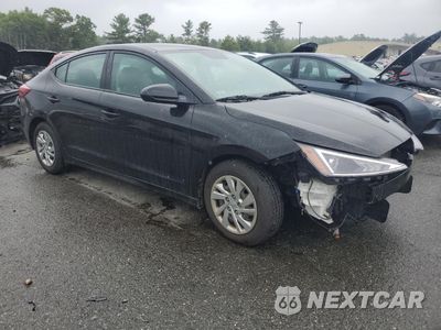Czwarte zdjęcie samochodu z boku: 2019 HYUNDAI ELANTRA SE VIN:KMHD74LF8KU789574 - miniatura