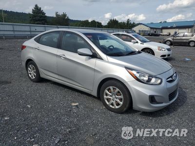 Czwarte zdjęcie samochodu z boku: 2014 HYUNDAI ACCENT GLS VIN:KMHCT4AE8EU736072 - miniatura
