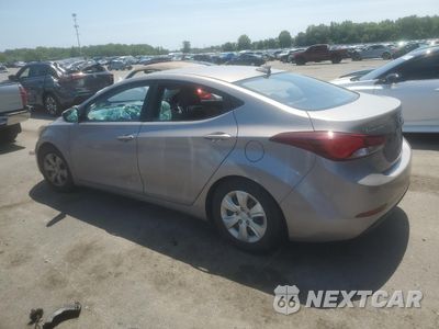 Drugie zdjęcie samochodu z przodu: 2016 HYUNDAI ELANTRA SE VIN:5NPDH4AE3GH704895 - miniatura