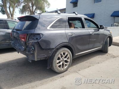 Trzecie zdjęcie samochodu z tyłu: 2019 KIA SORENTO SX VIN:5XYPKDA50KG443725 - miniatura