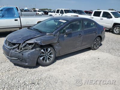 2014 HONDA CIVIC EX 19XFB2F8XEE058029 - główne zdjęcie licytacji z USA - miniatura