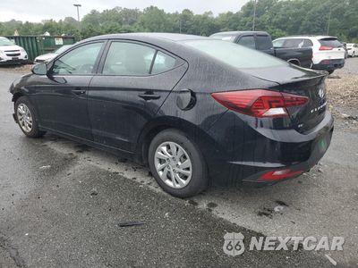 Drugie zdjęcie samochodu z przodu: 2019 HYUNDAI ELANTRA SE VIN:KMHD74LF8KU789574 - miniatura