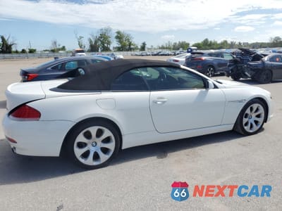 Trzecie zdjęcie samochodu z tyłu: 2006 BMW 650 I VIN:WBAEK13466CN76300 - miniatura