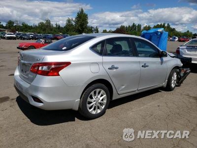 Trzecie zdjęcie samochodu z tyłu: 2018 NISSAN SENTRA S VIN:3N1AB7AP4JY259572 - miniatura