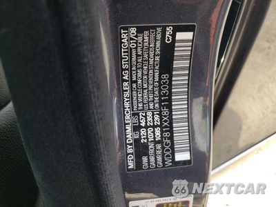 Zdjęcie 12 z 12 samochodu: 2008 MERCEDES-BENZ C 300 4MATIC VIN:WDDGF81XX8F113038 - miniatura