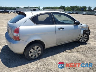 Trzecie zdjęcie samochodu z tyłu: 2007 HYUNDAI ACCENT GS VIN:KMHCM36C37U044979 - miniatura