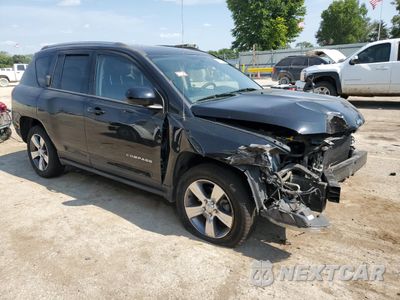 Czwarte zdjęcie samochodu z boku: 2016 JEEP COMPASS LATITUDE VIN:1C4NJDEBXGD722812 - miniatura