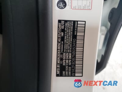 Zdjęcie 12 z 12 samochodu: 2022 MERCEDES-BENZ E 350 VIN:W1KZF8DB7NB053490 - miniatura